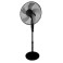 HIGH FLOOR FAN  AEROPULSE (06-21504) BLACK 40cm 50W ΣΤΡΟΓ.ΒΑΣΗ